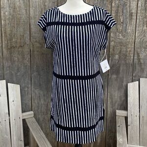 Marimekko for Target Black Striped Swimwear Cover Up Size S